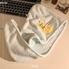 극세사 헤어 타월 드라이 수건 머리 말리기 터번 타월 반려동물 수건 귀여운수건, 헤어전용 타월