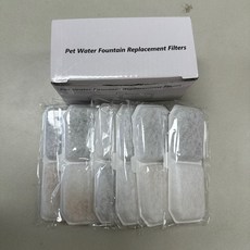 포미펫 반려동물 강아지 고양이 스마트 급수기 정수기 필터, 1세트