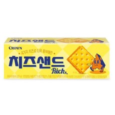 크라운 치즈샌드 리치 45g x24 (1박스), 24개