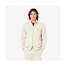 매장정품 라코스테 LACOSTE 남성 케이블 집업 가디건 AH402E-55N XFJ AH402E-55NXFJ 174679, 004
