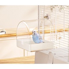 金瑞成鳥園 外掛多功能洗澡盆 - 鳥用洗澡、睡覺、吃飯多功能空間，適合小至中小型鳥, 單購-多外掛多功能洗澡盆, 1個