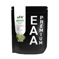 일본 국내 제조 uFit Premium EAA 키위 600g 46식 인공 감미료 미사용 올인원 프로 선수 애용 구연산 유산균 필수 아미노산 사전 운동, 1개, 1g