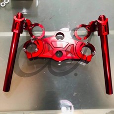CJ Ebike 41mm 分離式手把, 1個, 紅 Red