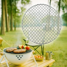 헬로그릴 304스텐 원형 석쇠(26cm)+그릿커머스Shop, 빠른배송