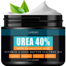 LANEMAY 尿素霜 40% 添加水楊酸與茶樹油, 1個, 正常規格