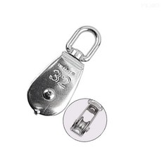 빌바오 스텐 싱글 도르래 M32 지름 30mm 공사용품