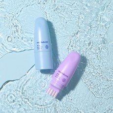 모두봄 헤어픽서 손에 묻지 않는 간편한 헤어왁스 워터 소프트 매트 스틱왁스 간편한 휴대용 브러쉬 타입 7g