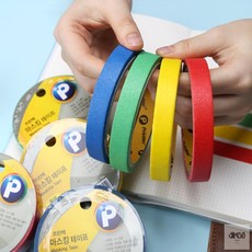 ON온가지몰 마스킹 테이프 적색 15X10M M1510R 종이테이프, 본상품선택, 1개