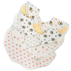 벨베이비 아기 양면 턱받이 3종 세트, A, 3개입, 1세트