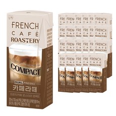 FRENCH CAFE Roastery雙倍濃縮拿鐵咖啡, 200ml, 24入