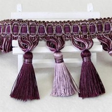 커튼 에징 봉제 트림 태슬 프린지 장식 도어 쿠션 데코 창문 홈, 6. 4