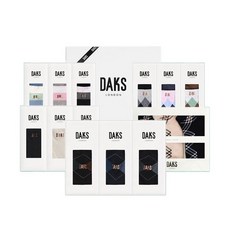 닥스 양말 신사숙녀 패턴 무지 선물세트 11종 택1