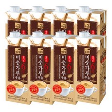 푸르밀 6곡 꿀이 든 미숫가루 우유 750ml x 8팩