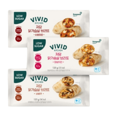 (비비드키친) 저당 닭가슴살 브리또 3종 (택1), 브리또 양념치킨