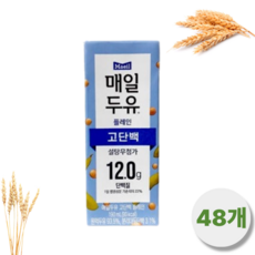 매일두유 고단백 플레인 저당두유 190ml 48개