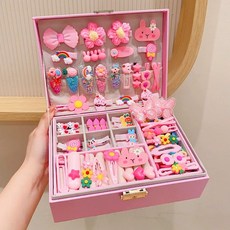 여아 생일 선물 세트 공주 머리띠 머리장식 주얼리 박스