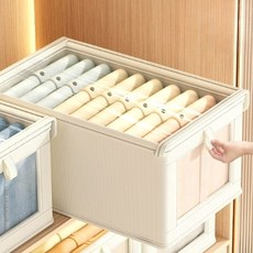 아늑홀릭 먼지 걱정 없는 옷 정리 수납함, 2개