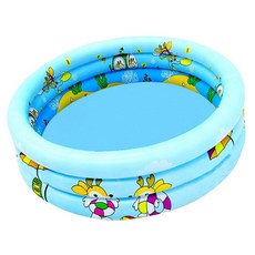 WEKO 兒童充氣游泳池 泳池 玩水 幼童泳池 游泳池 充氣款 100cm 120cm 150cm, 1個, 100CM泳池(WE-P100)