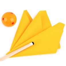 [정품인증 당구몰]노란 세척 광택 당구큐타월