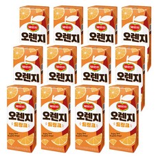 [블루존] 주스 델몬트 드링크 세트 오렌지4 망고4 사과4, 190ml, 12개