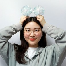 불꽃띠 500056 불꽃놀이 머리띠 파티, 핑크