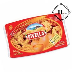 탈리아텔레 넓적면 크림파스타 플랫누들 리본 이탈리아, 1개, 1g