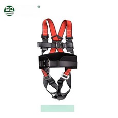 애프터마켓 짚라인 하네스 작업 클라이밍 풀리 케이블 강철 추락방지 성인용 암벽 안전장비, 어린이용
