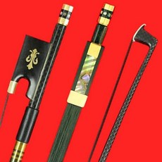 1pc 전문 탄소 섬유 바이올린 활 4/4 좋은 균형 검은 말총 흑단 개구리