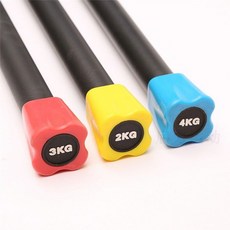 바디바 봉 홈트 점프 요가 밸런스 트레이닝 여성용 전신 운동, 4kg