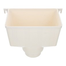 버킷 레인 다운 스파우트용 캐처 거터 빗물 수집기 포수 스파우트 체인 비 범용, White