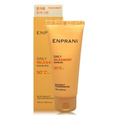 엔프라니 데일리 선블록 120ml 대용량 온가족 함께 사용 선크림, 1개