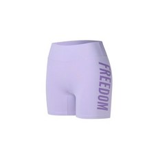 프리덤 FREEDOM 우먼스 빅 로고 바이커 쇼츠 반바지 (퍼플) 157447