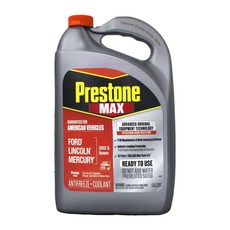 Prestone MAX 長效防鏽冷卻液 適用於 Ford Lincoln Mercury 2002年後車款 預混50/50, 1個, 適用Ford/Lincoln/Mercury