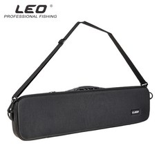 LEO/樂歐 EVA複合漁具包長 64X16X7cm 硬殼工具包 釣魚包 路亞包 竿袋, 黑色 64X16X7cm