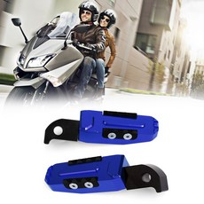 Yamaha TMAX CNC腳踏板（後）-極限超快感, Blue