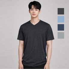 뱅뱅 공용 스포츠 브이넥 반팔티 NTIT70