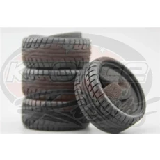 4pcs RC 모델 자동차 10 스케일 부드러운 고무 타이어 투어링 타이어에, 10 21001, 1개