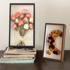 가고 3D 관액자 포토액자, 블랙, 블랙/브라운