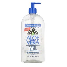 Fruit of the Earth 알로에베라겔 썬번 드라이 스킨 보습 무향 680g, 1개