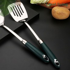 로넬리빙 쿠킹홈 304스텐 뒤집개 요리 그린 주방 모던 조리