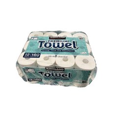 커클랜드 시그니춰 키친타올 140매 X 12롤, 160매, 12개