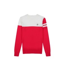 LOUIS CASTEL 女式緊身胸衣2度素袖2線袖章圓形毛衣_3LCSW942P