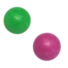 지압 마사지 볼 헬스 근육 이완 볼 스트레칭 피트니스 운동, 퍼플, 1개