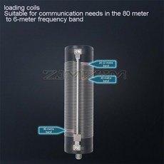 JPC-350 80m-6m 멀티 밴드 HF 단파 GP 안테나 실외 슬라이드 레귤레이터 휴대용