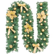 西門町發光派對屋 聖誕樹藤金色套組 270cm 聖誕節佈置, 紅色