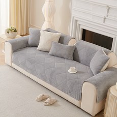비앤씨 모던 극세사 논슬립 소파패드 팔걸이 등받이 미끄럼방지 2인 3인 4~5인