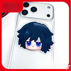 [해피디아리오] 귀멸의칼날 굿즈 핸드폰 거치대 귀칼 맥세이프 그립톡, 1개, 토미오카 기유