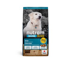 Nutram 紐頓 S10 老犬雞肉燕麥犬糧 2kg 小包裝 無穀配方狗飼料, 1個, S10老犬-雞肉+燕麥2kg,超取限4公斤