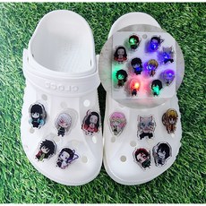 귀멸의칼날 아크릴 LED 파츠10종세트 신발악세사리 LED파츠세트