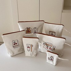 시월에인절 어린이집 준비물 방수 유치원 파우치, 체리